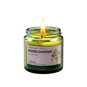 Natural Wax Scented Massage Candle Ceramic Jar Spout