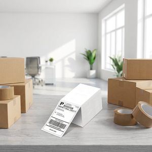 A6 Fanfold Waybill Shipping Labels 4x6