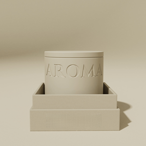 Customizable Luxury Ceramic Scented Soy Wax Candles Container