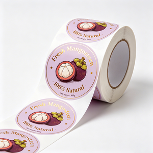 Custom Food Packaging Self Adhesive PVC Labels