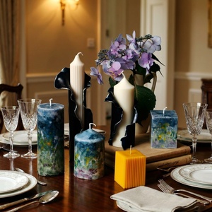Soy Wax and Beeswax Scented Candle 6 Piece Set
