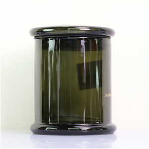 Clear Colored Libbey Status Glass Jars