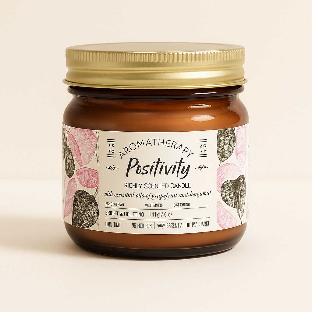 Premium Aromatherapy Jar Candle Custom Fragrance Manufacturer