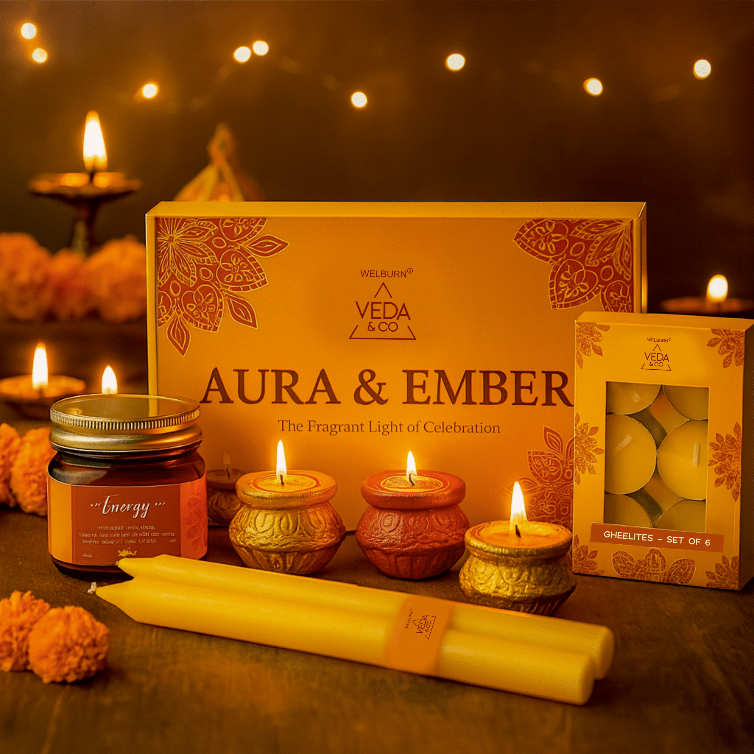 Aura and Ember Diwali Gift Set