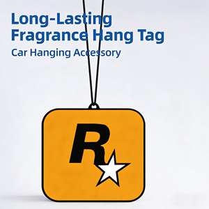 Custom Eco-Friendly Car Scent Pendant Hanging Long-lasting Light Fragrance Perfume Aromatherapy Remove Smoke Smell Solid