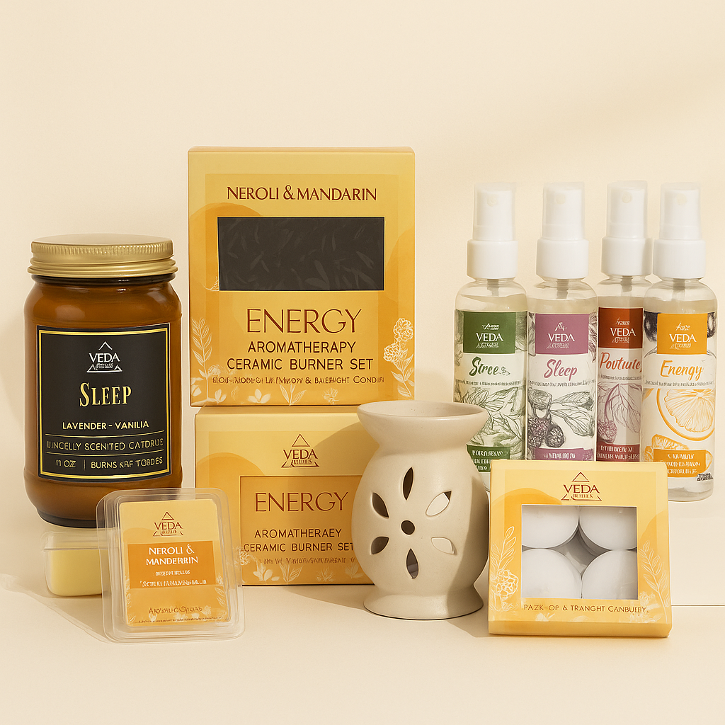 Aromatherapy Burner Set Energy Blend Wholesale Scented Candle Set