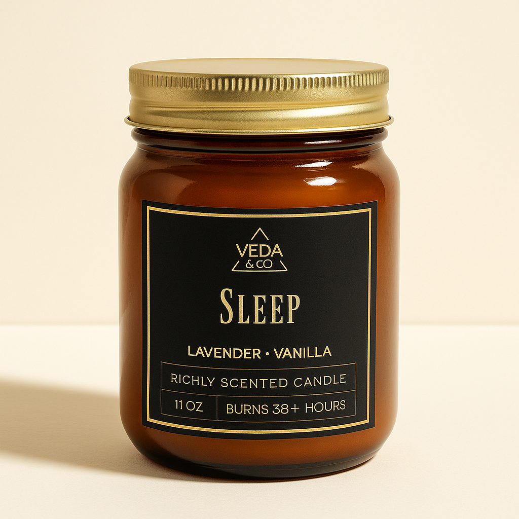11oz Aromatherapy Jar Candle Private Label Scented Candle